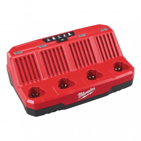 CARGADOR de 4BATERIA MILWAUKEE M12