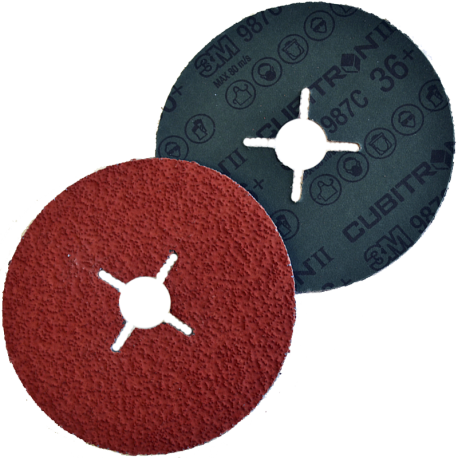 DISCO LIJA 3M 982C 125X22 P36 CUB-II - HIERRO