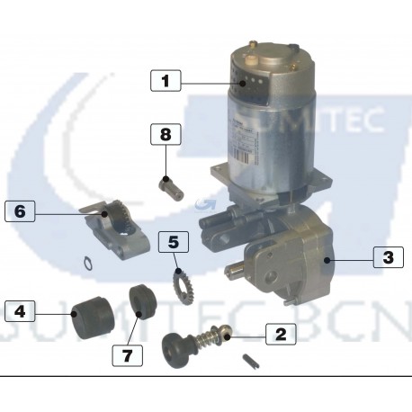 CONJUNTO ARRASTRE INE GT-2