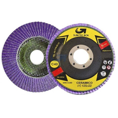 DISCO SMT LAMINAS 125 MM ZIR BASIC FIBRA