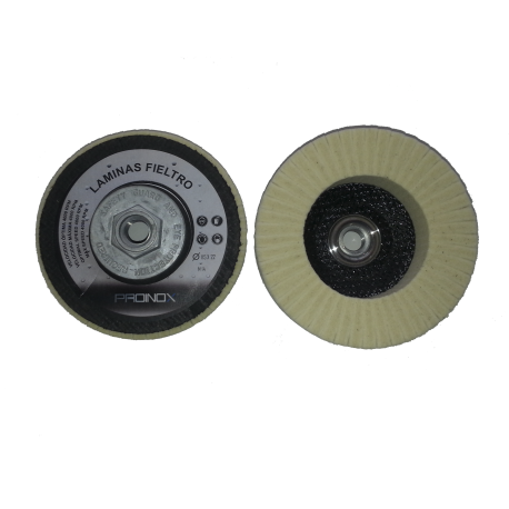 DISCO LAMINAS FIELTRO 115 MM BLANDO D5H40 M14 SOF