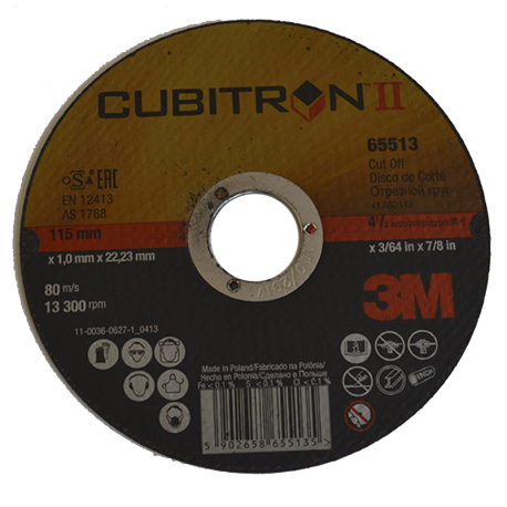 DISCO CORTE 3M CUBITRON II