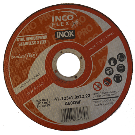 DISCO CORTE IF INOX A60TBF